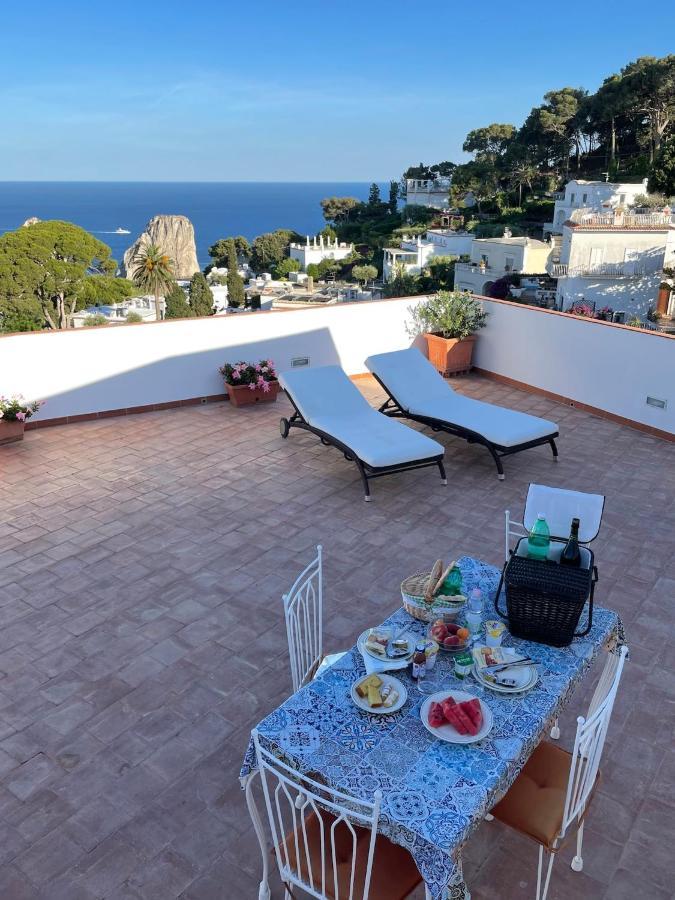 Tiberi Capri Apartment ภายนอก รูปภาพ